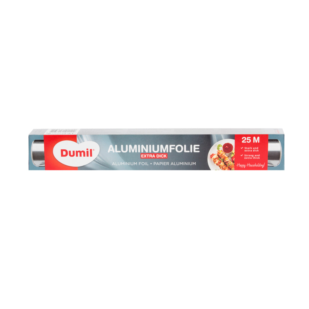 Dumil aluminiumsfolie ekstra tyk 25m