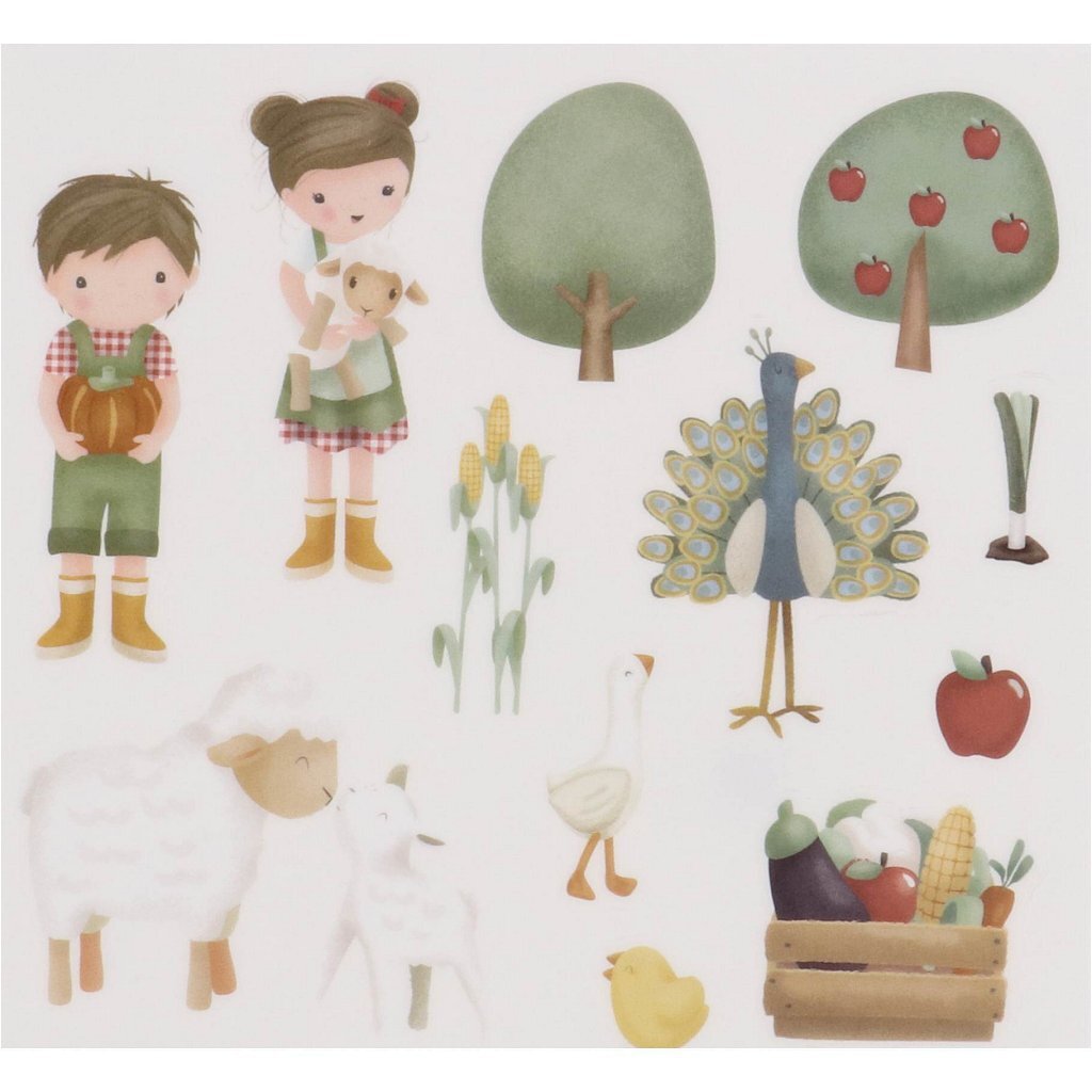 Lille hollandsk lille gårdvindue klistermærker små gårdvindue klistermærker
