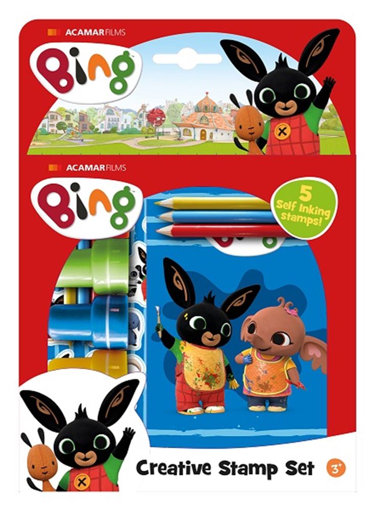 Bing stempel sæt. 3+. 23x26x2 cm