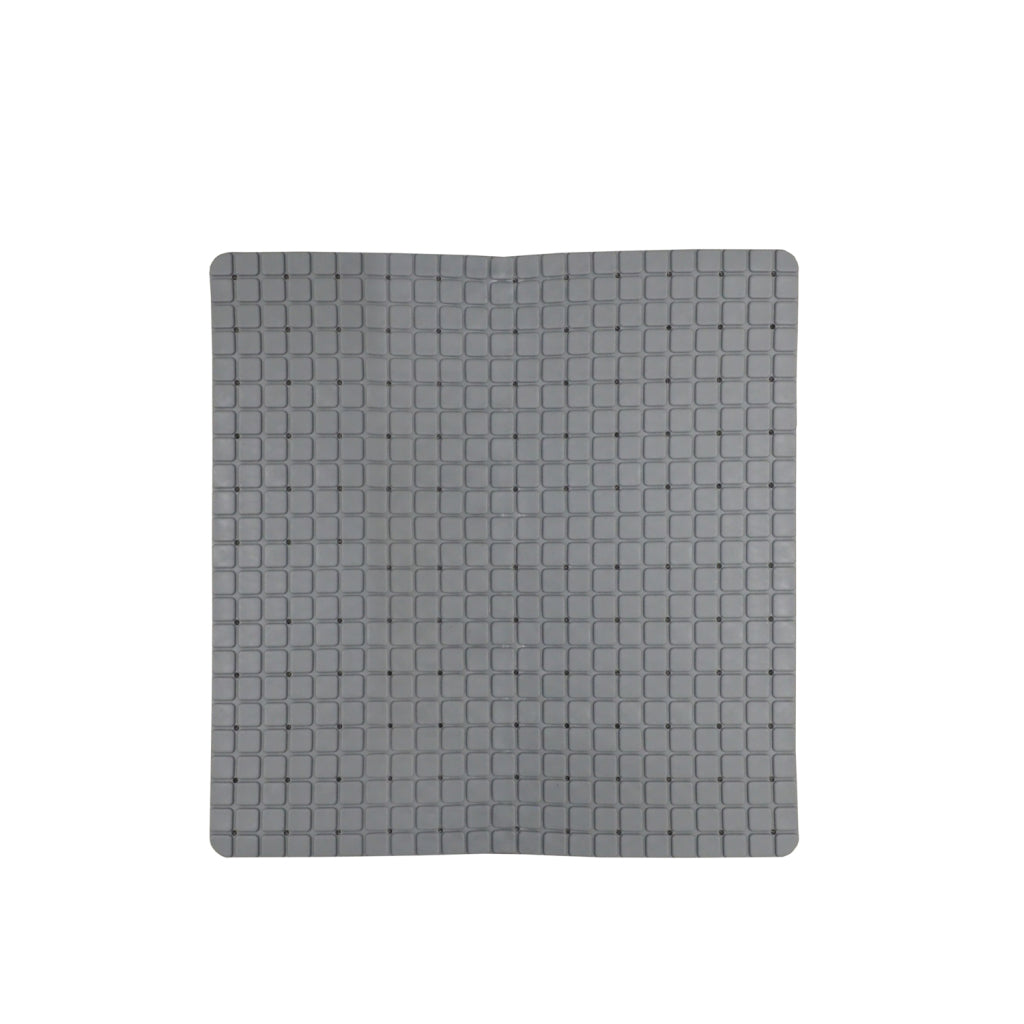 Hollandsk hus anti-skrid brusemåtte 55x55 cm grå