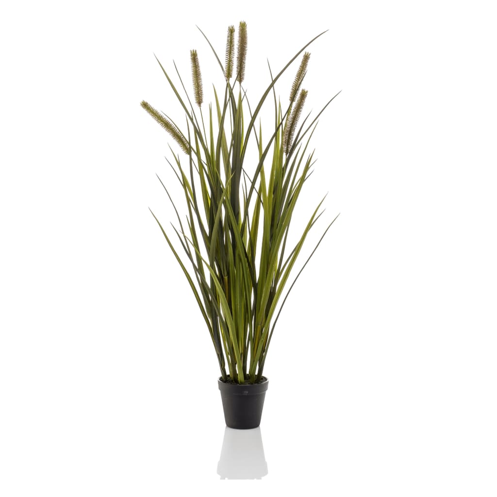 Emerald kunstig plante i gryden hale græs 85 cm