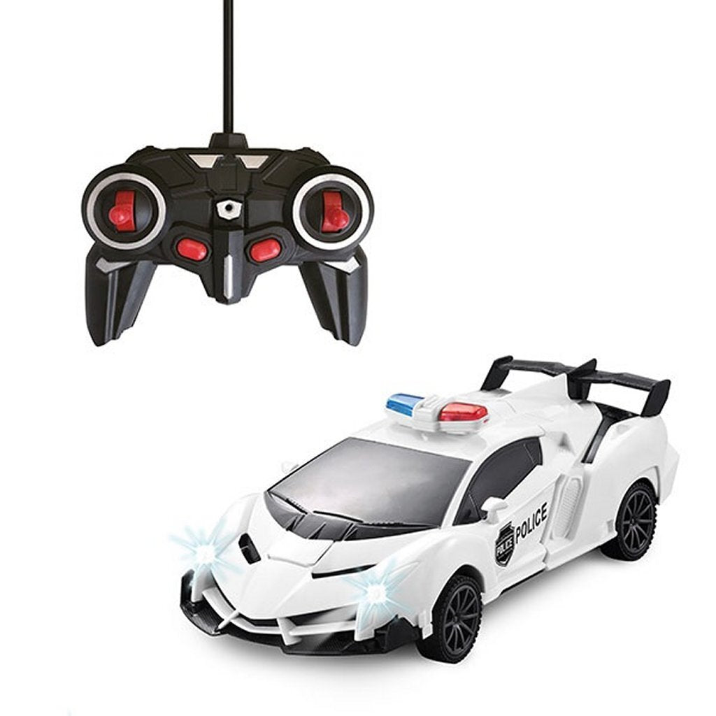 Roboforces RC Transform politibil + lys