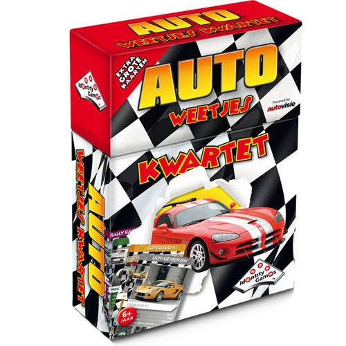 Identitetsspil Racing Cars Quartet