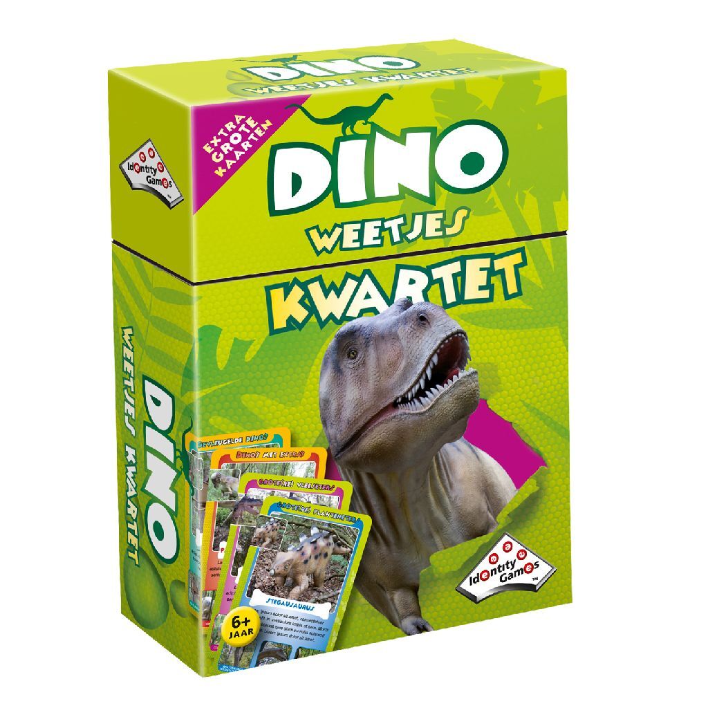 Identitetsspil dino fakta kvartet