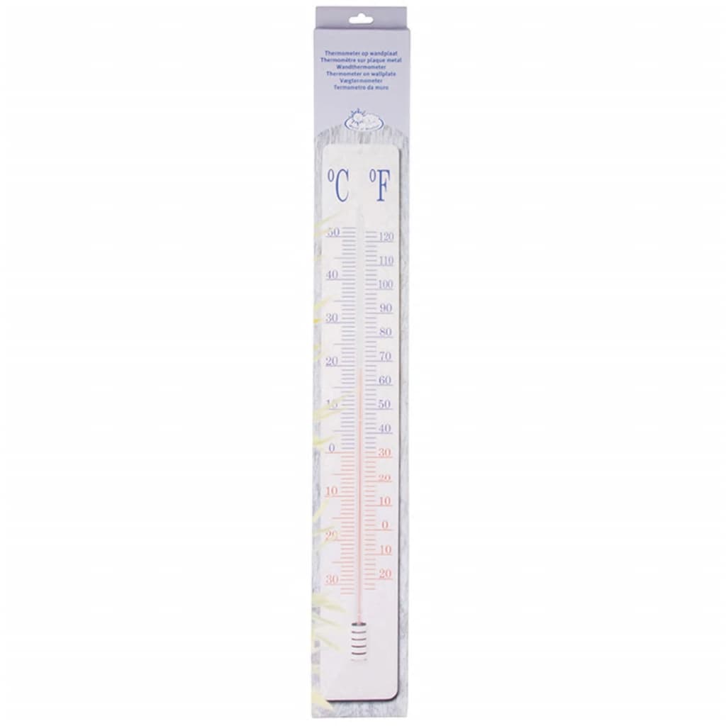 Esschert Design termometer på vægplade Th9 90 cm