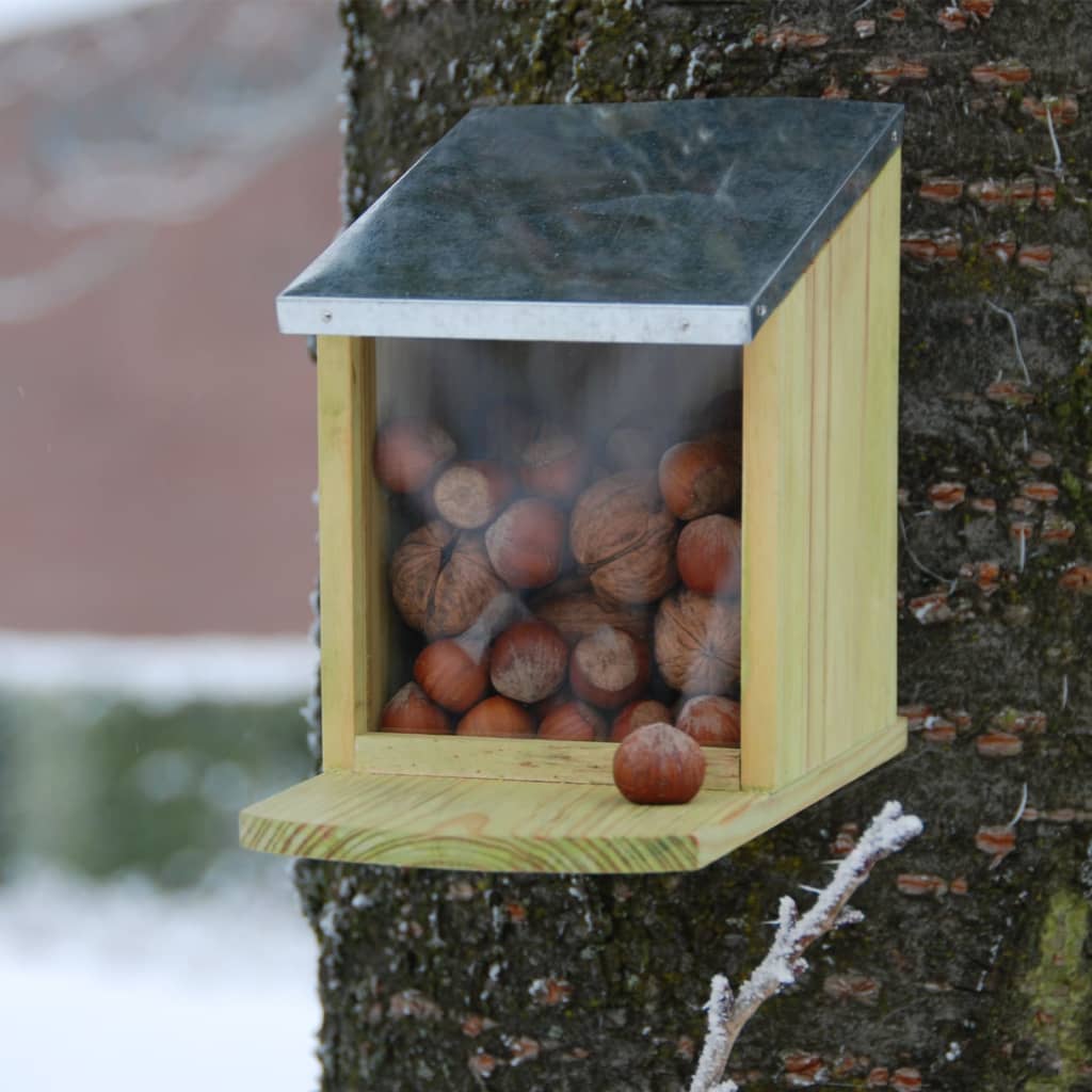 Esschert Design Bedst til fugle Squirrel Voerderhuis