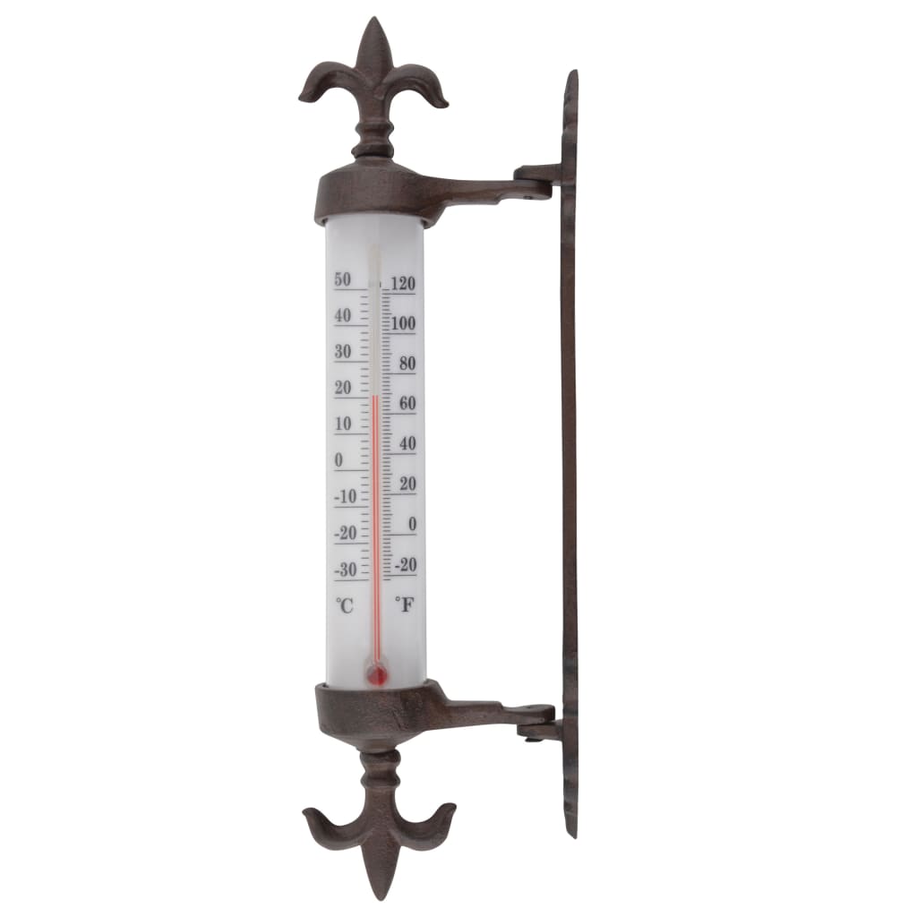 Esschert design vinduesramme termometer støbejern