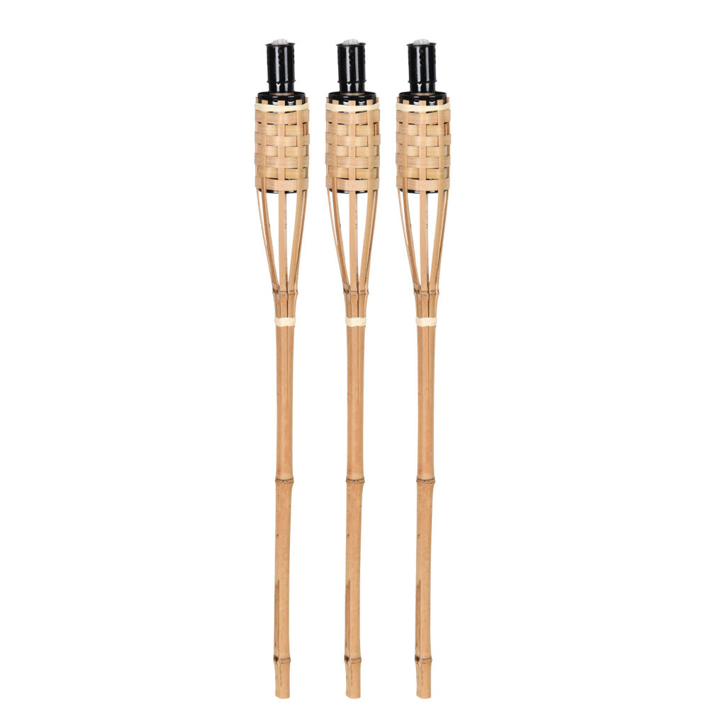 Esschert design fakler 62,6 cm 3 stk bambus