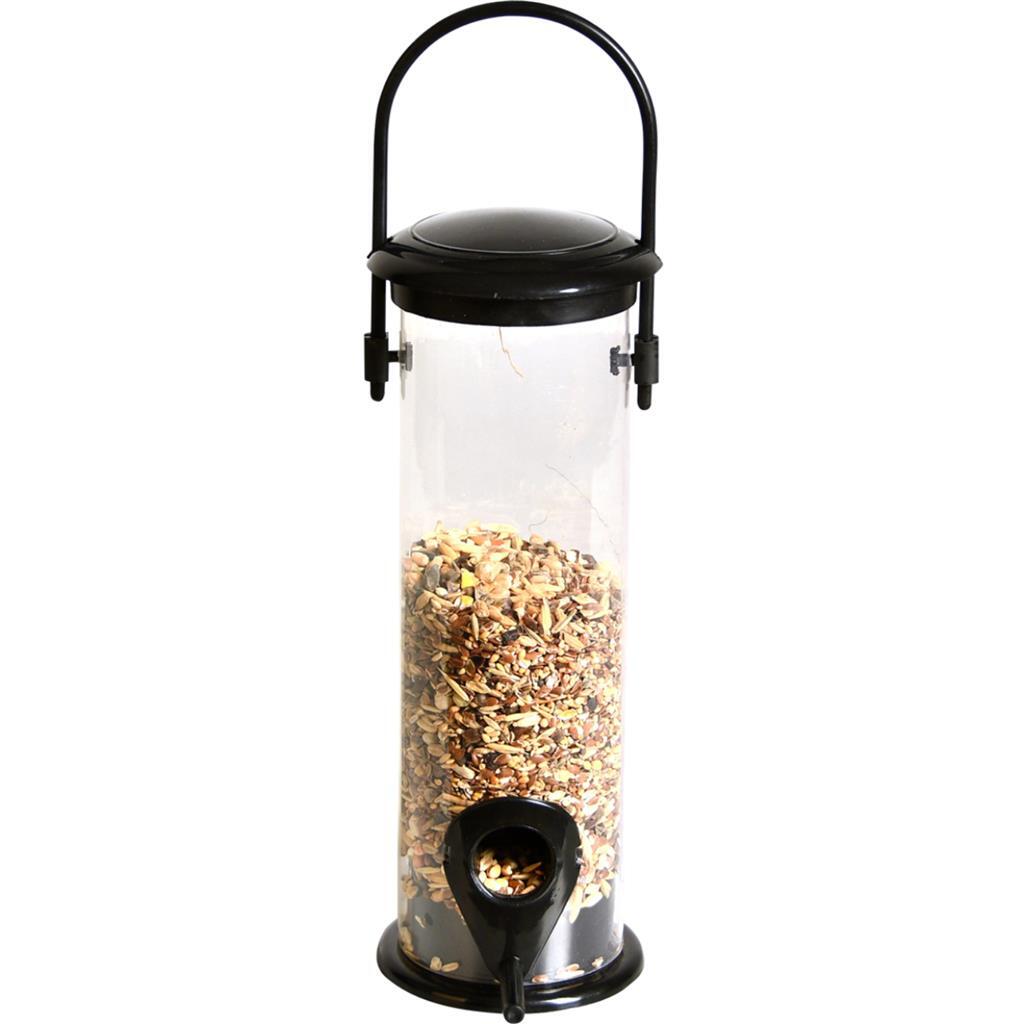 Esschert design frøsilo sort