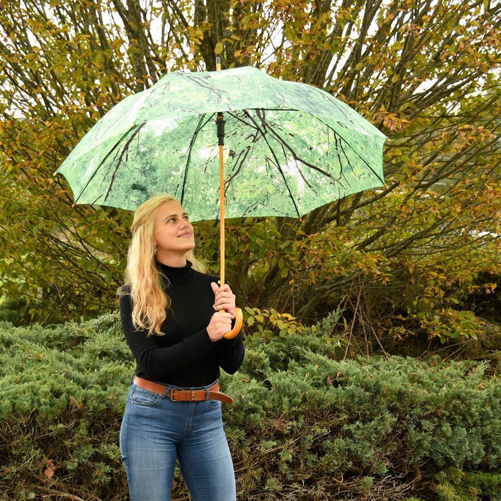 Esschert design paraply træ krone