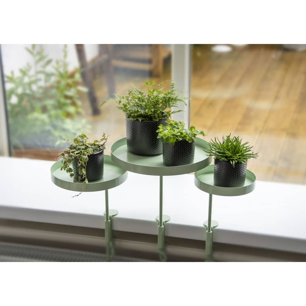Esschert Design Plant Blad med klemme omkring M Green