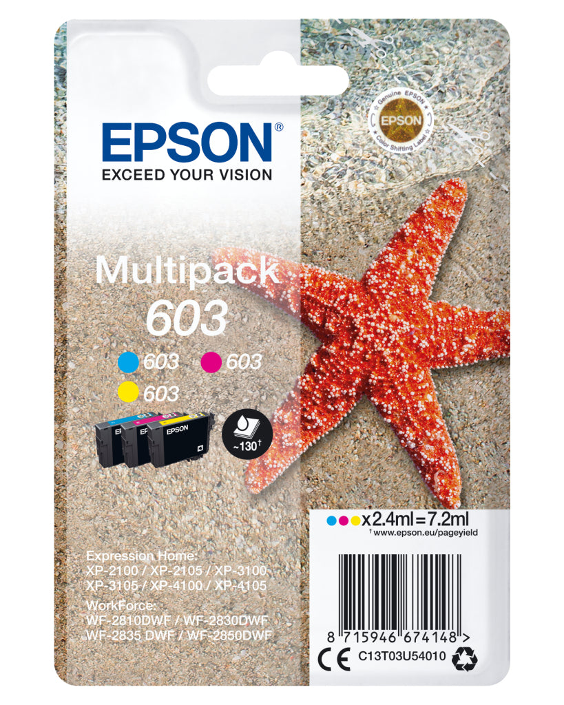 Original Epson 603 farvepakke (3)