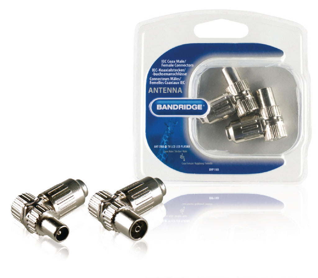 Bandridge byp1103 iec coax-stik han hun
