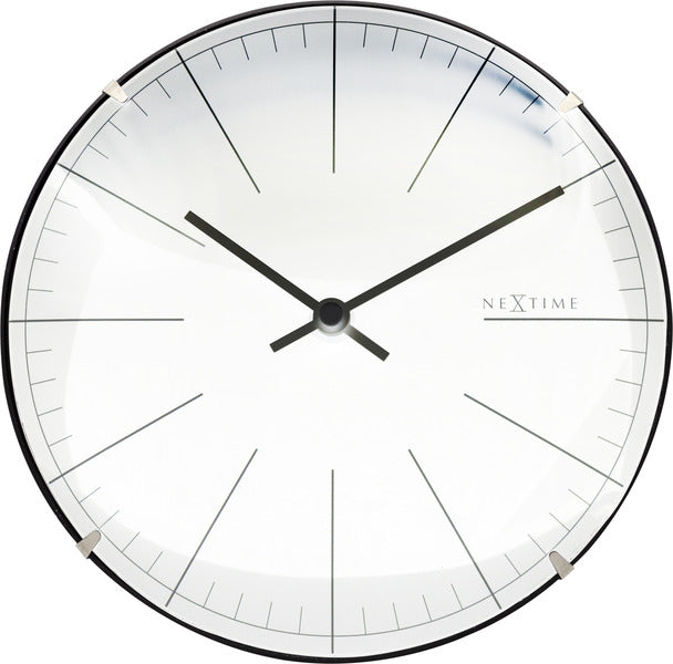 Nextime ne-3506wi vægur stor stribe ø20 glas hvid