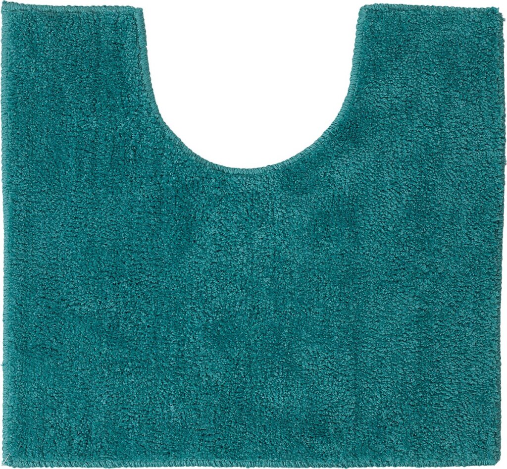 Sælskind doux toiletmåtte 45x50 cm polyester aqua