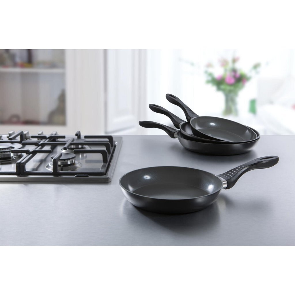 Bk easy basic keramisk stegepande 30 cm sort