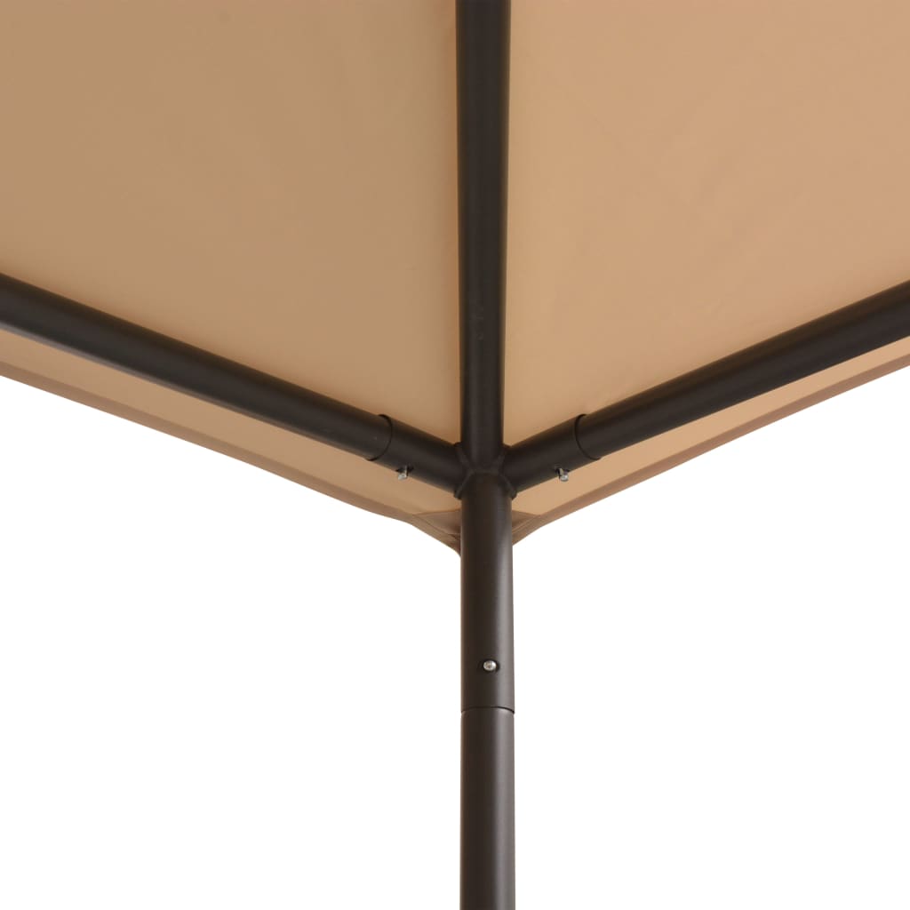 Vidaxl Arbor 3x3 M stål beige