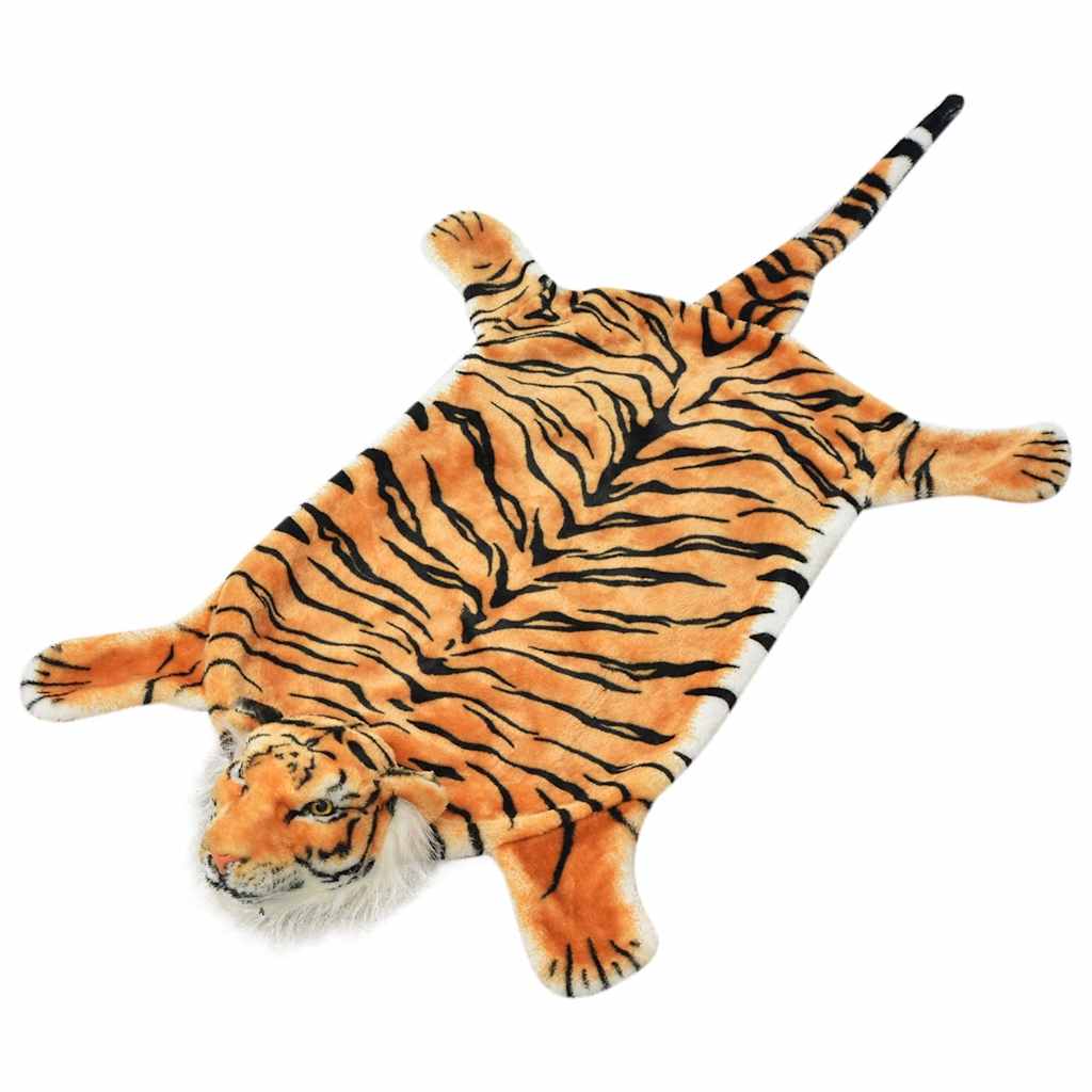 Vidaxl Tiger Flooring Plush 144 cm brun