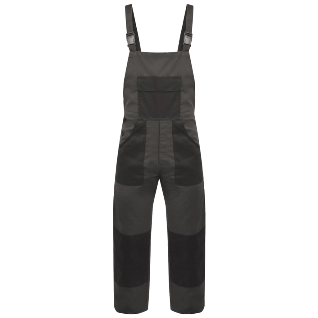 Vidaxl Men Dungarees Størrelse M Grå