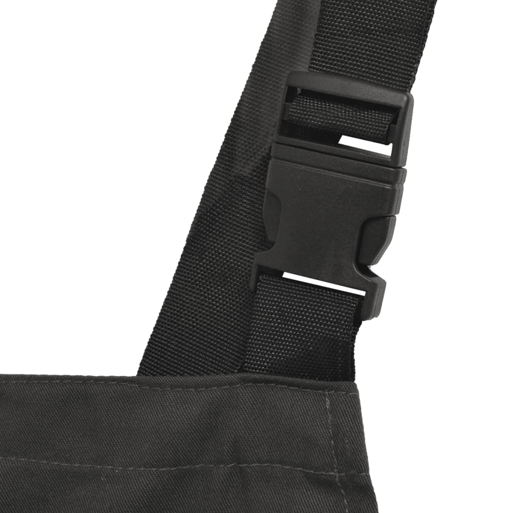 Vidaxl Men Dungarees Størrelse XL Gray