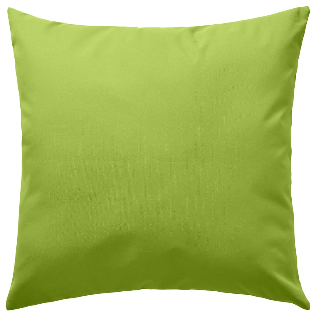 Vidaxl udendørs puder 45x45 cm Apple Green 2 stk
