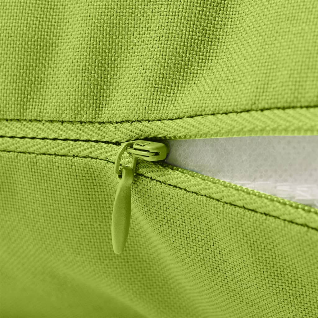 Vidaxl udendørs puder 45x45 cm Apple Green 2 stk