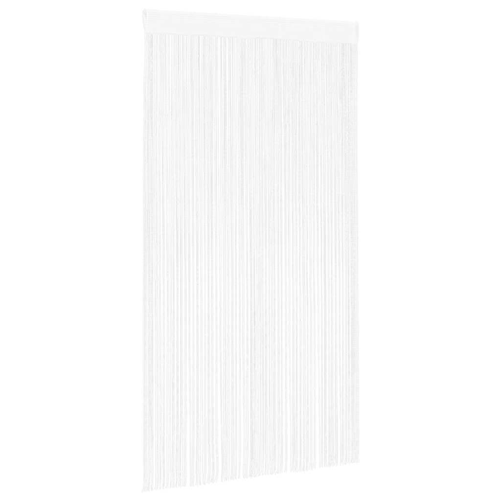 Vidaxl Wire Curtains 2 St 140x250 cm hvid