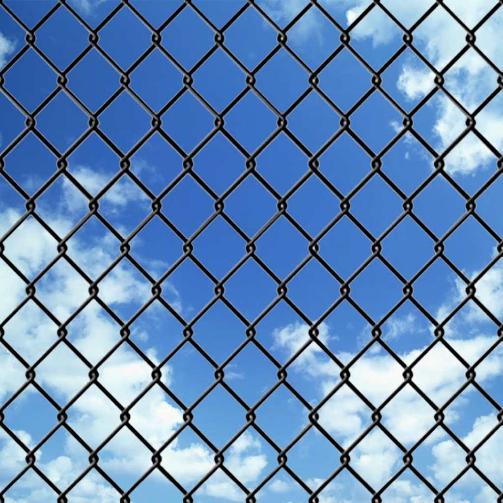 Vidaxl mesh hegn 15x1,25 m stålgrå