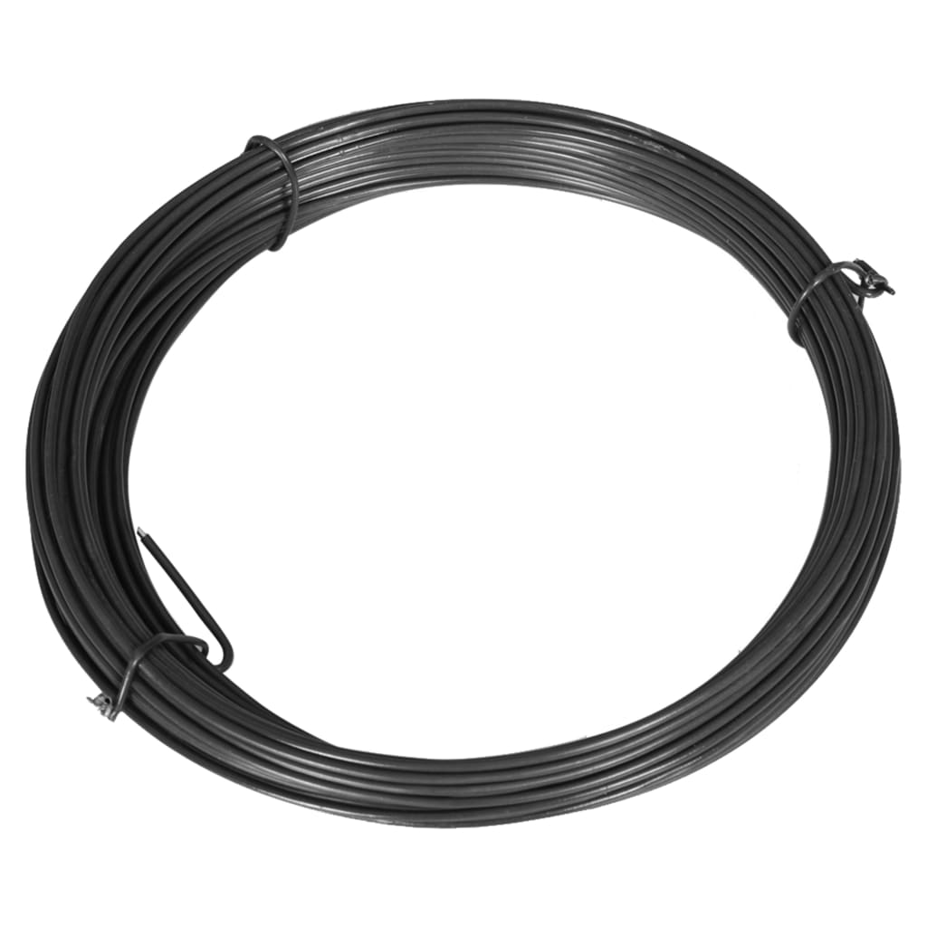 Vidaxl Hekbind tråd 25 m 1,4 2 mm stålgrå