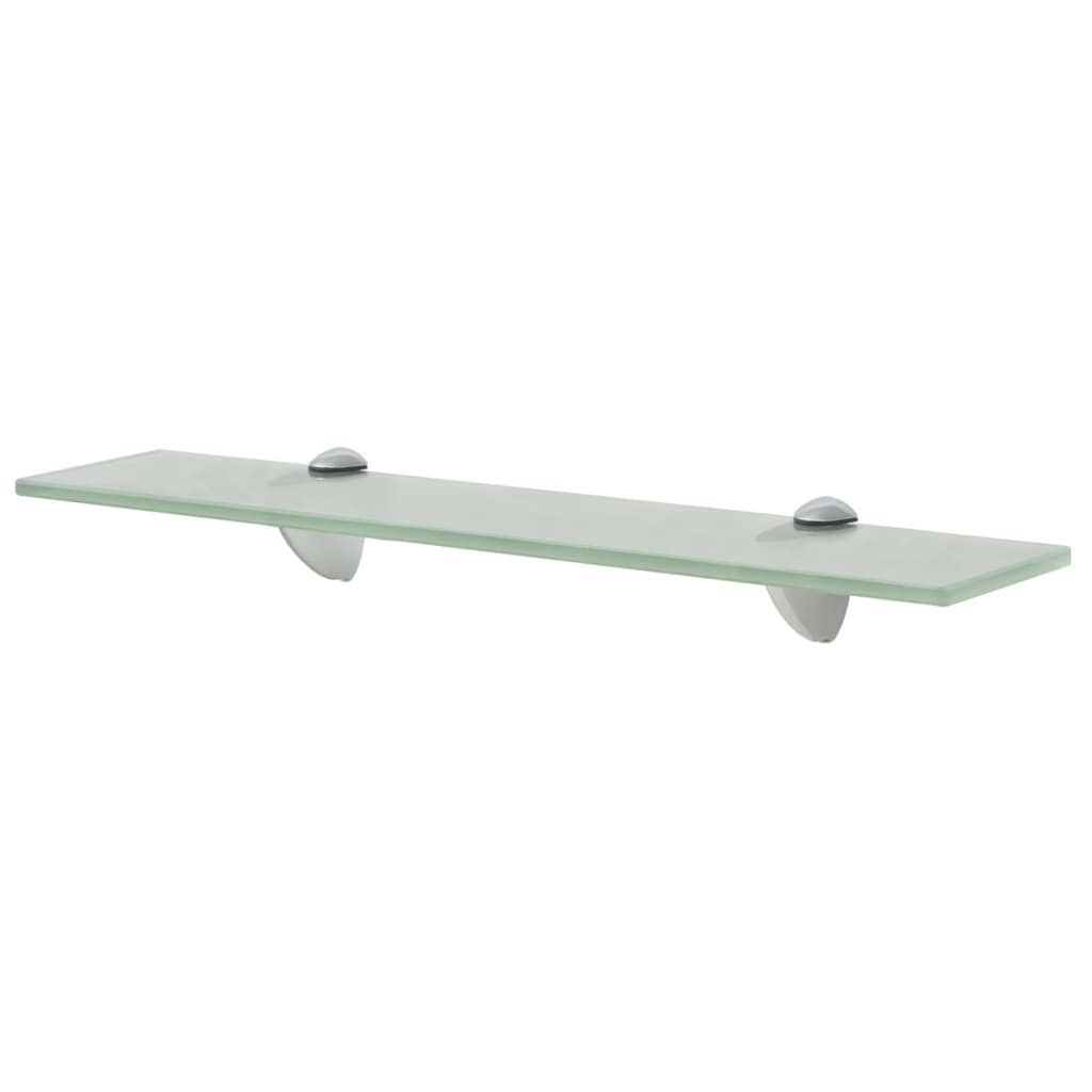 Vidaxl zwevend schap 50x10 cm 8 mm glas