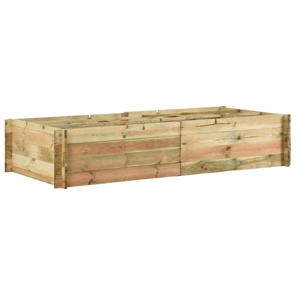 Vidaxl Planter Big 197x100x40 cm imprægneret fyrretræ