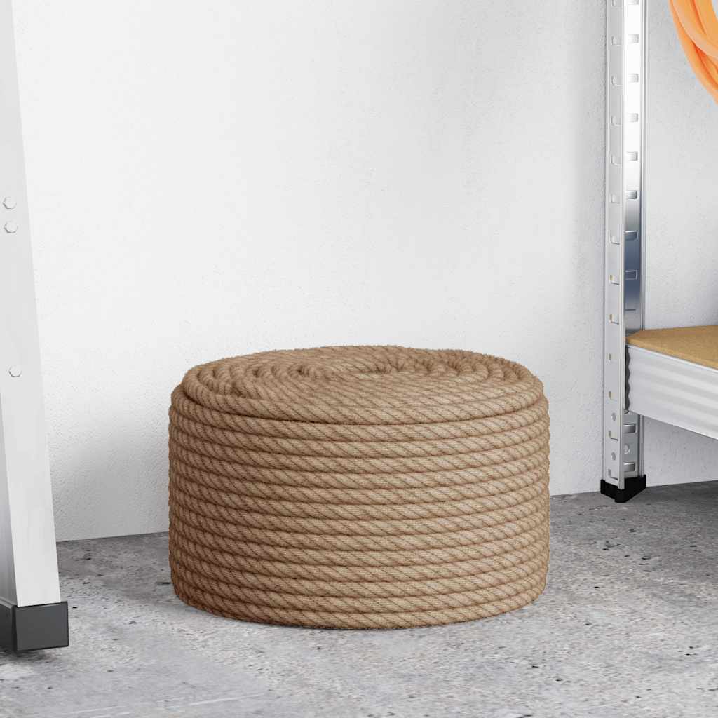 Vidaxl reb 100% jute 10 mm 100 m