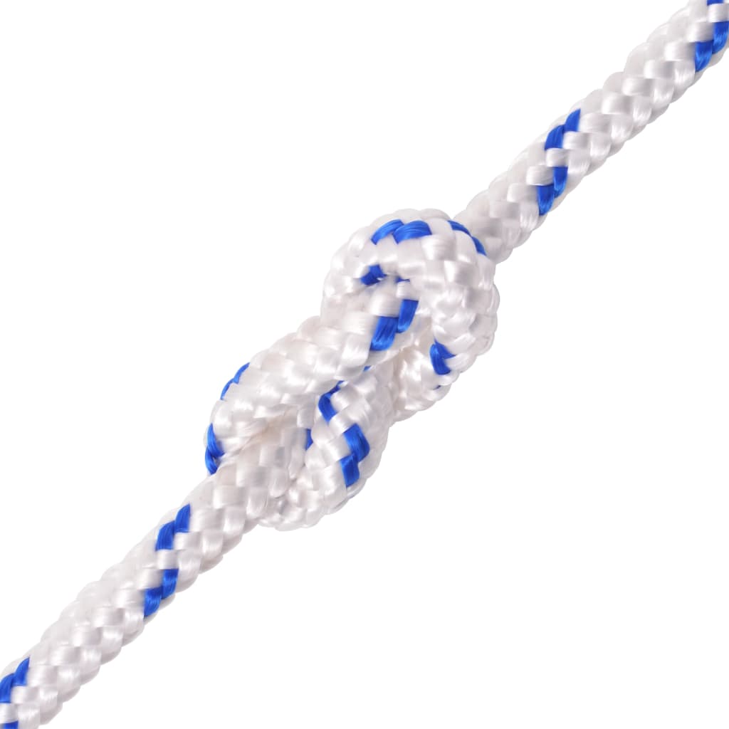 Vidaxl Boot Rope 6 mm 100 m polypropylenhvide