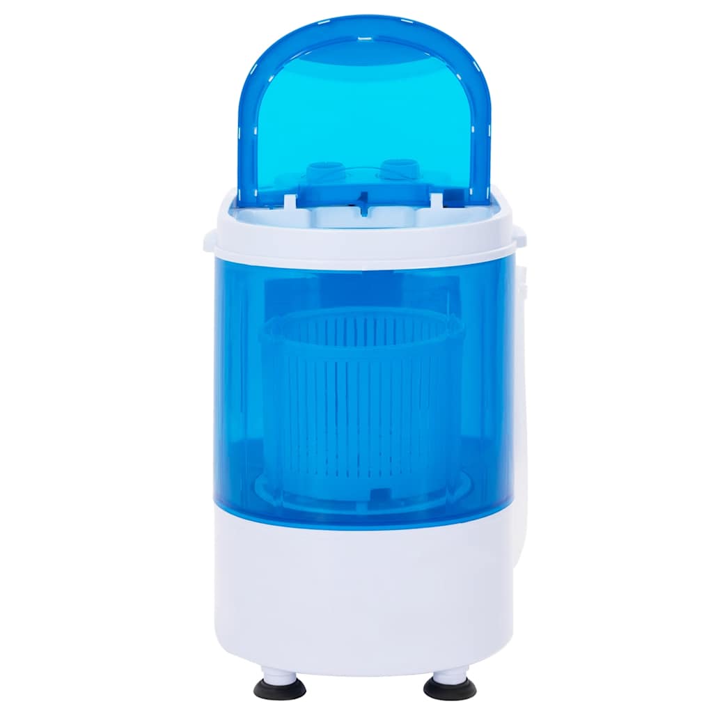 Vidaxl mini vaskemaskine med en enkelt tromme 2,6 kg
