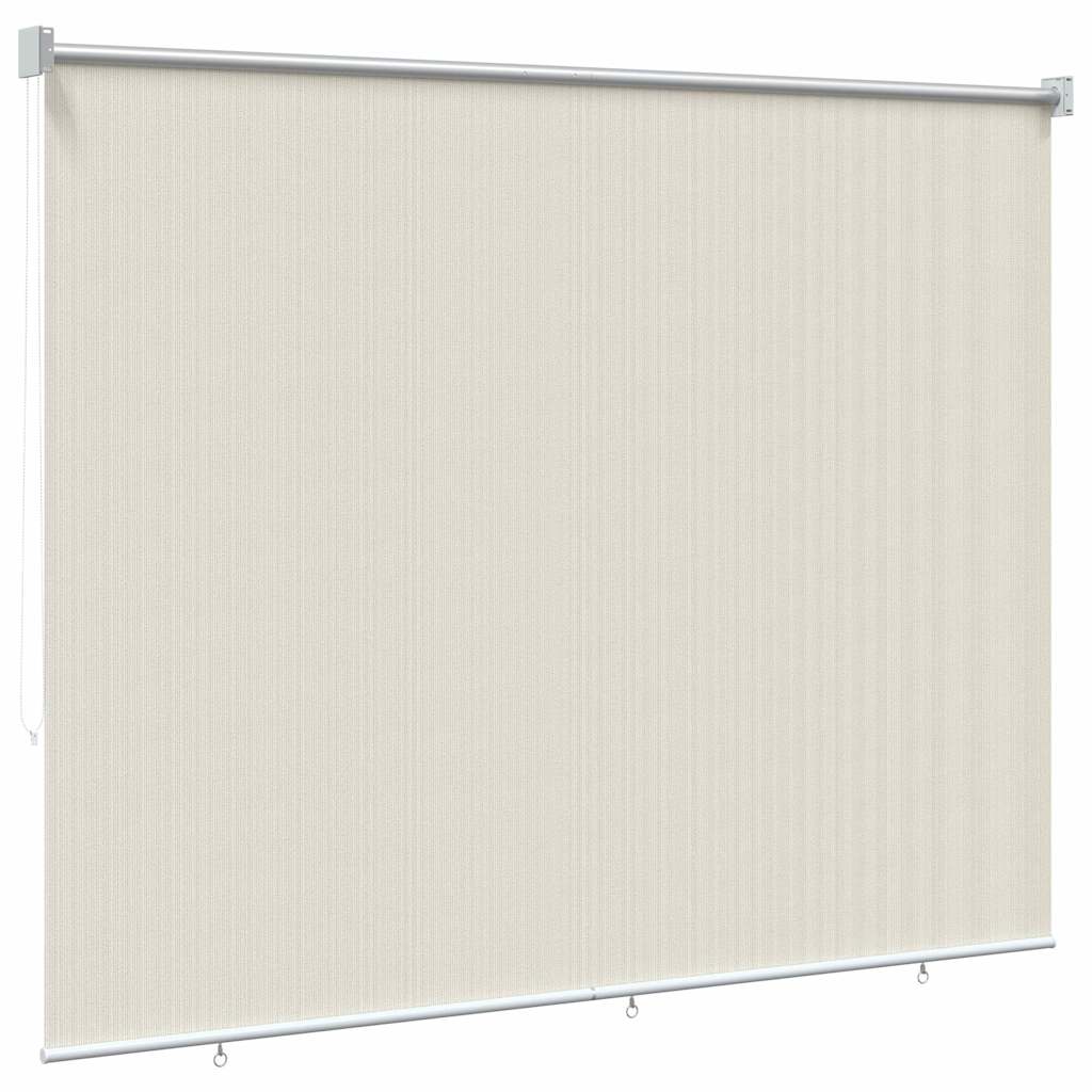 Vidaxxl udendørs rullegardin 220x140 cm creme