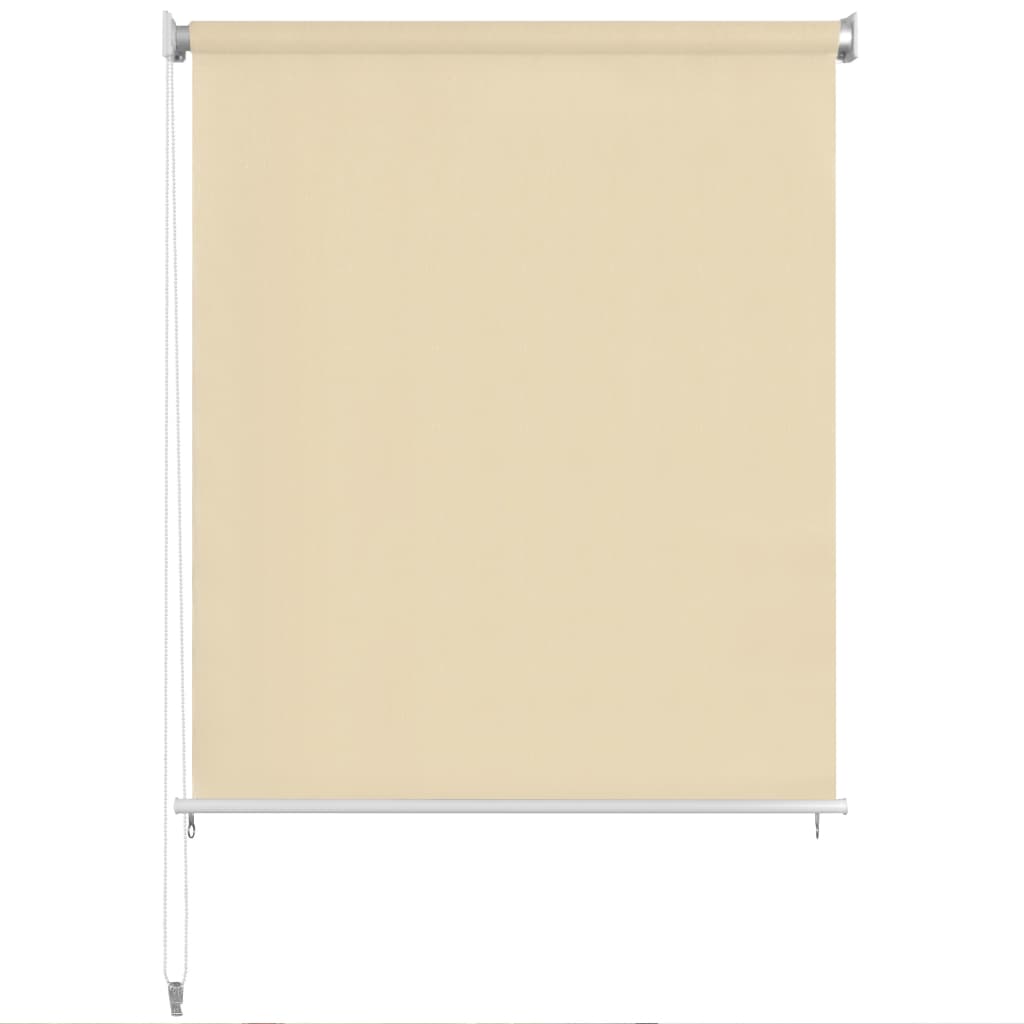 Vidaxl Roller Blind til eksterne 120x230 cm creme