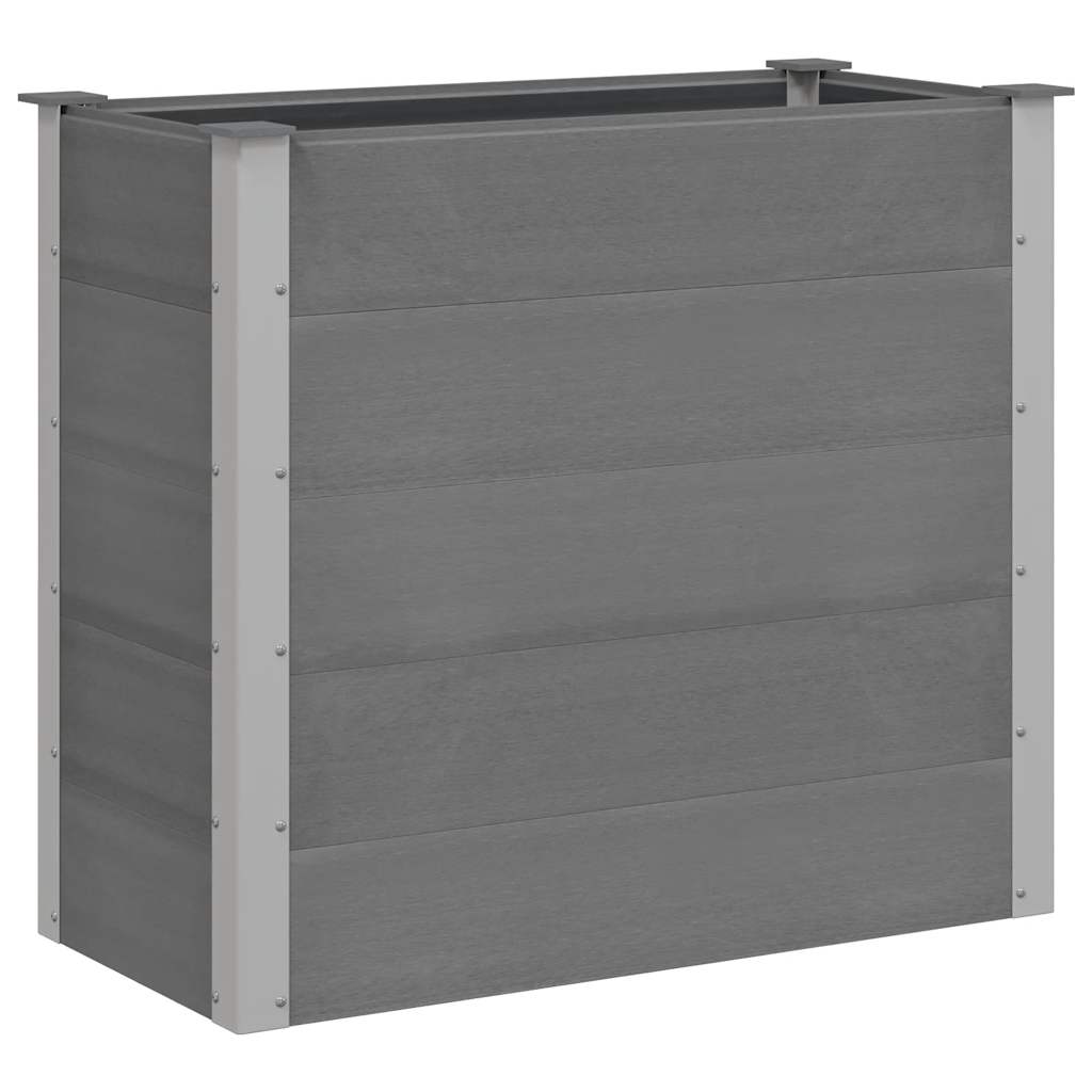 Vidaxl Planning Box hævet 100x50x91 cm HKC Gray