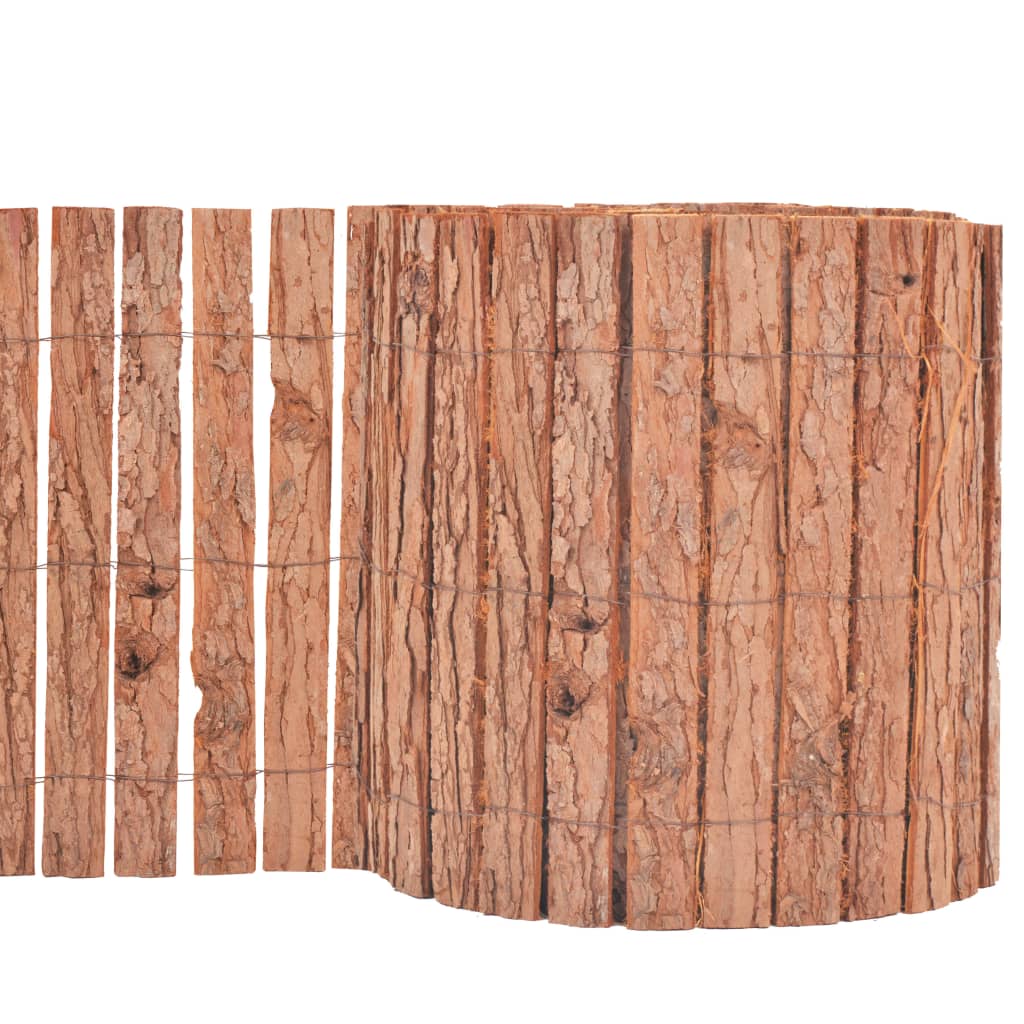 Vidaxl skærm 1000x30 cm bark