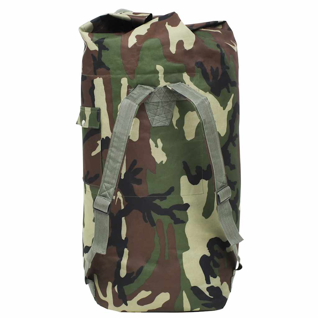 Vidaxl Sports Bag Army Style 85 L Camouflage