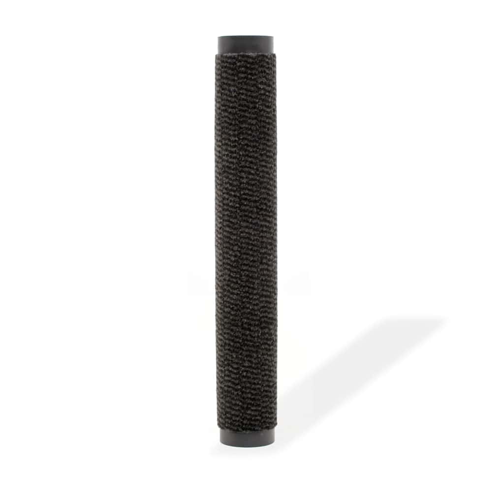 Vidaxl droogloopmat rektangulær tufted 40x60 cm sort