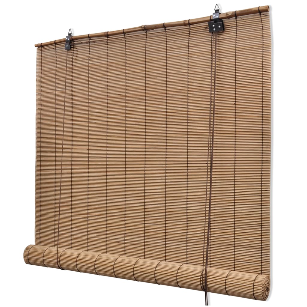 Vidaxl Roller Blind 150x160 cm bambusbrun