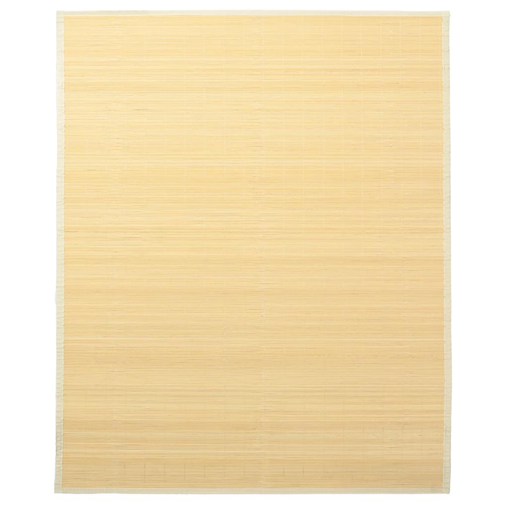 Vidaxl tæppe 160x230 cm bambus naturlig