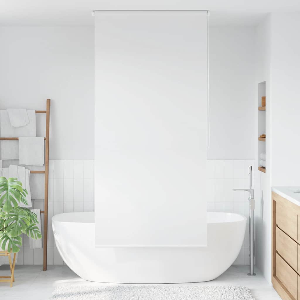 Vidaxl Roller Blind til bruser 100x240 cm hvid