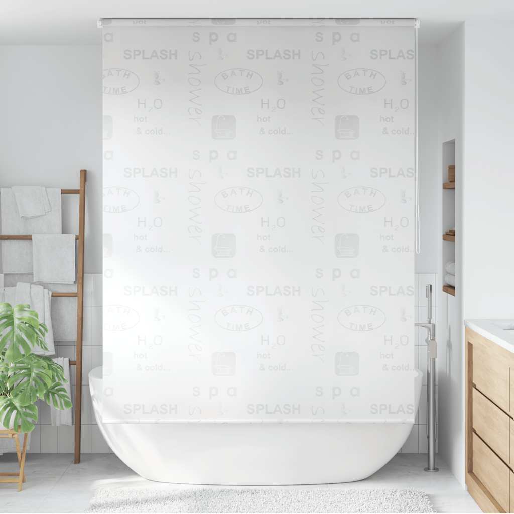 Vidaxl Roller Blind til bruser 160x240 cm stænk