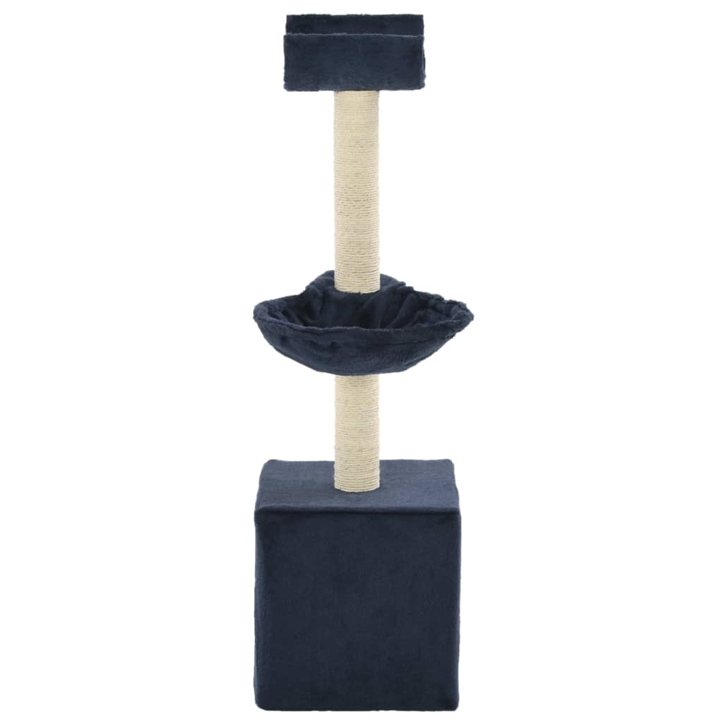 Vidaxl Cat Scraping Post med sisal skrabende stillinger 105 cm blå