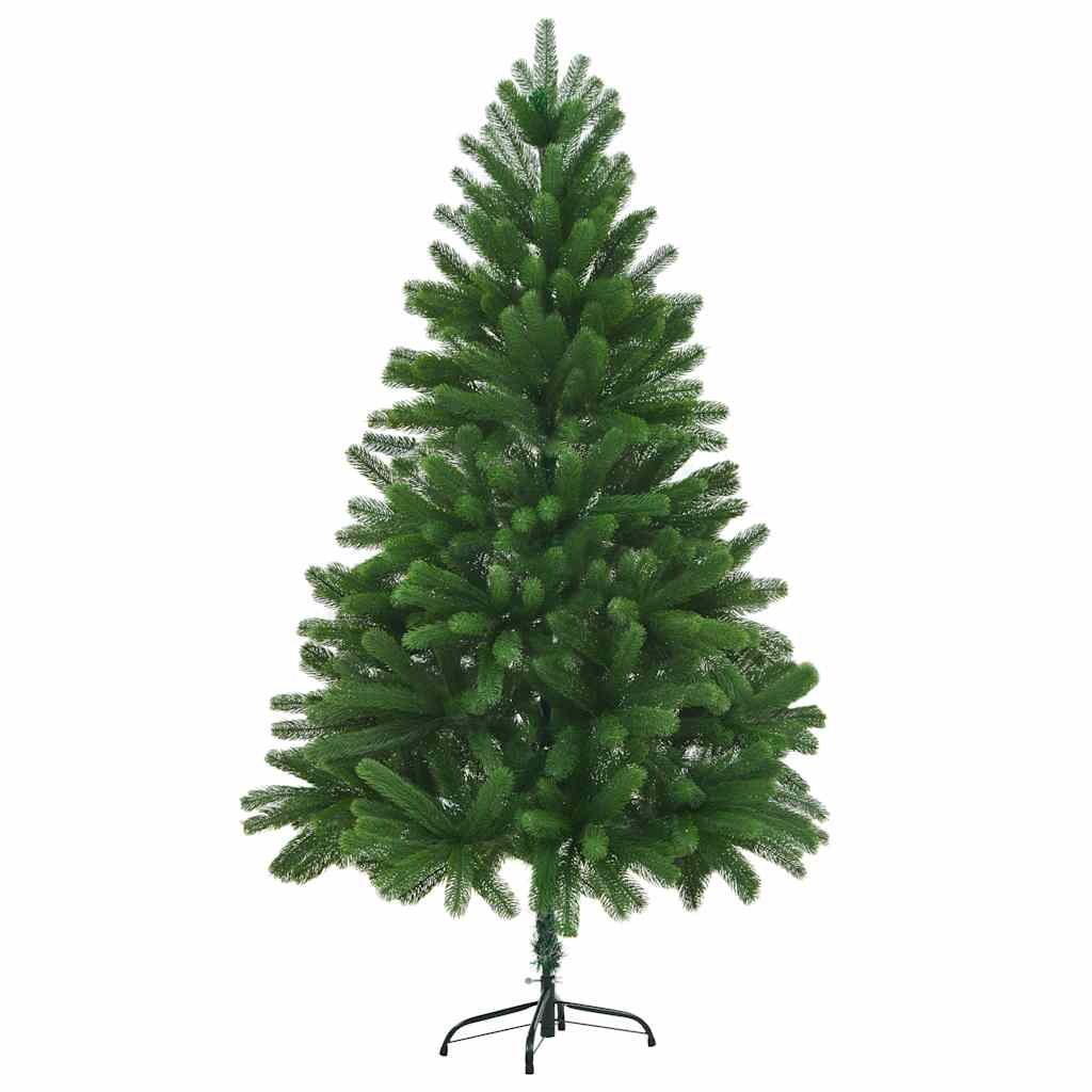 Vidaxx kunstigt juletræ med naturtro nåle 180 cm grøn