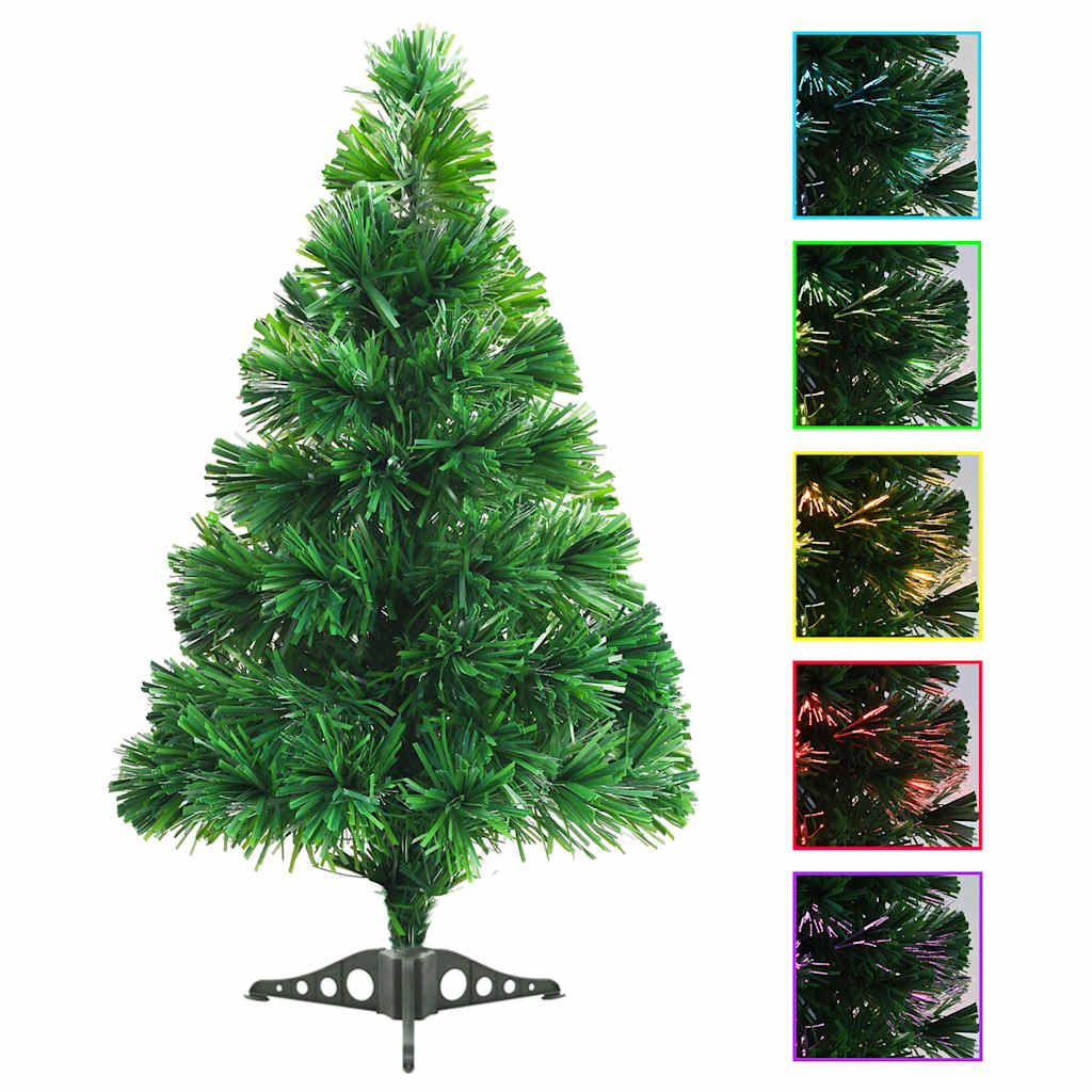 VidaXL kunstigt juletræ 64 cm glasfibergrøn