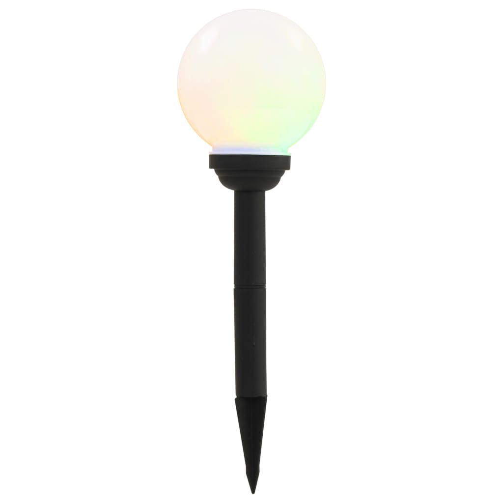 Vidaxl LED Solarlamper omkring 15 cm RGB 4 STS