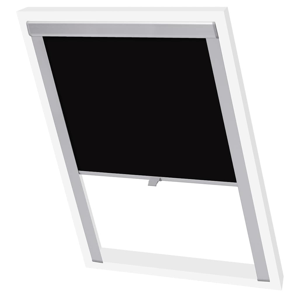 Vidaxl Roller Blind Damning Black Mk06
