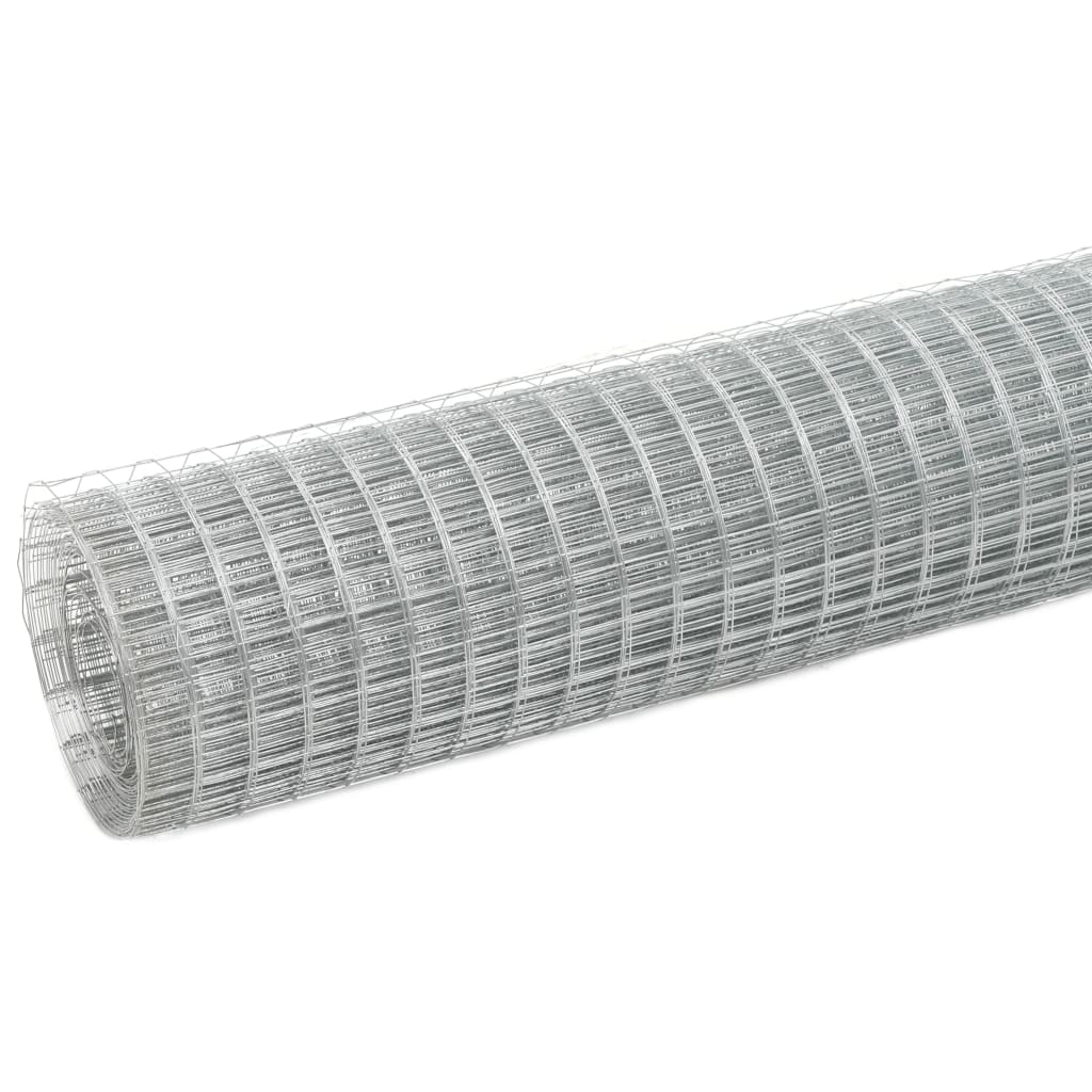 Vidaxx kyllingetråd 10x1,5 m galvaniseret stål sølvfarvet
